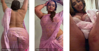 Aditi Mistry Nude Fill Colors on Her Boobs A$$ on Holi Special Live – Part 2